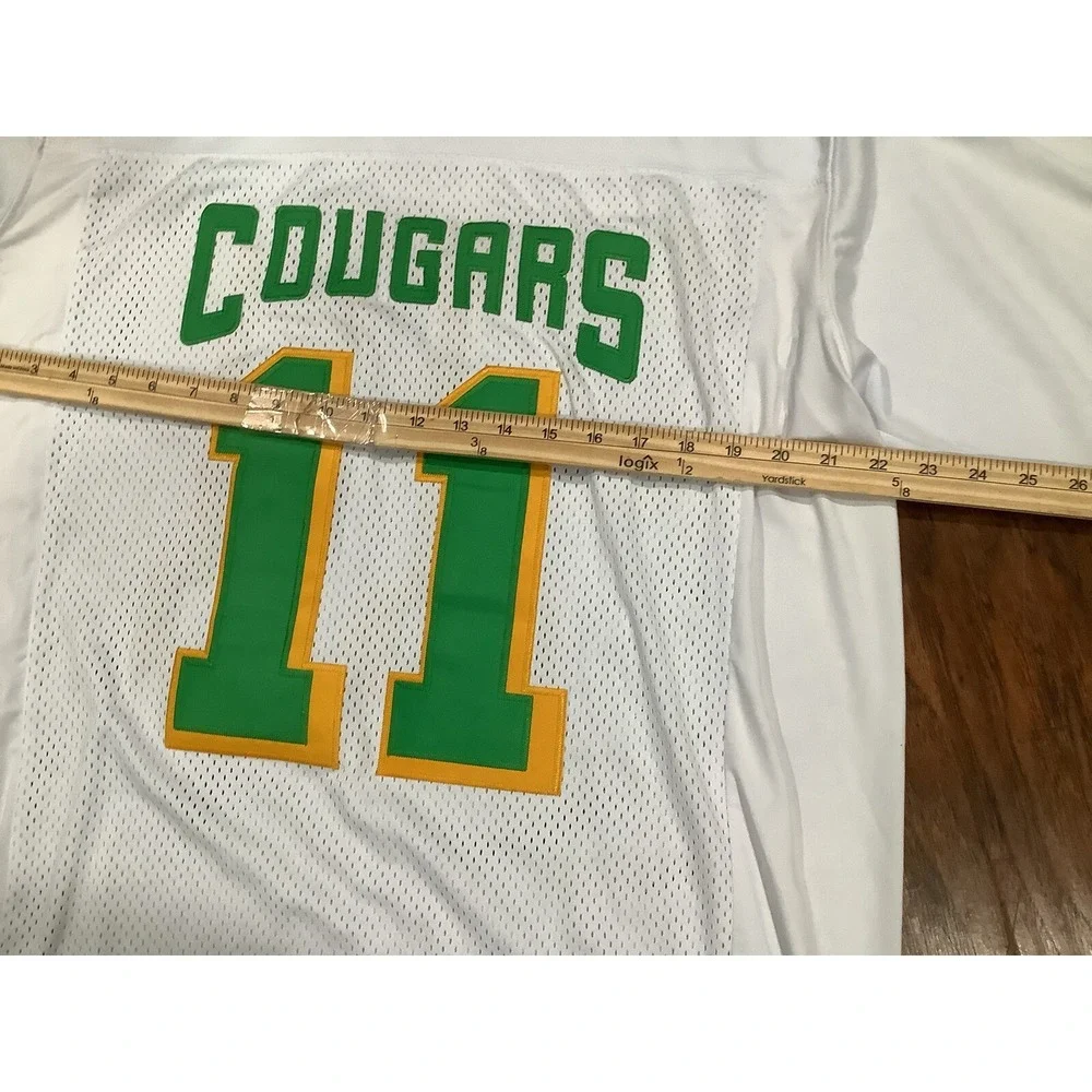 Headgear Classics RUSSELL WILSON COLLEGIATE SCHOOL COUGARS Jersey NWT XLarge